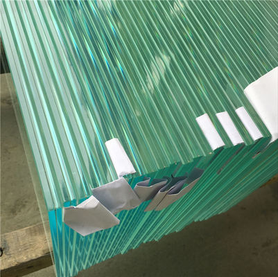 Vetro temperato architettonico 6mm 8mm 10mm 12mm vetro laminato rinforzato pavimento vetro temperato a lamiera per vetro edilizio / muro tenda