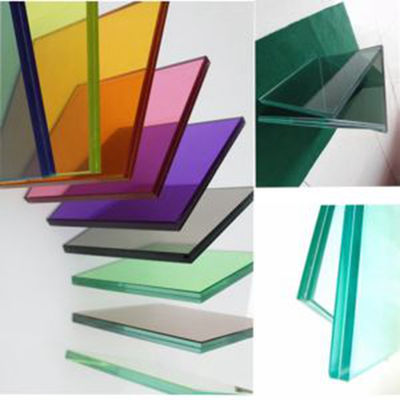 Vetro laminato a maglia metallica vetro temperato resistente al fuoco vetro temperato 4mm 5mm 6mm 8mm 10mm vetro laminato a doppio vetro per decorazioni domestiche / pareti a tenda