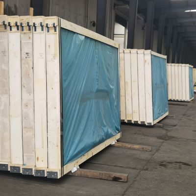 Costruzione Vetro riflettente Edificio 2mm-12mm Fogli di vetro galleggiante pannello di vetro galleggiante piatto con superfici piatte eccellenti