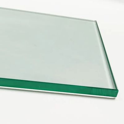 Taglio dimensione 19 mm 3/4 'Clara Toughened Tempered Glass per il tavolo da parete