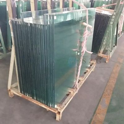 10 mm /5+5 mm Spessore vetro laminato temperato per ringhiere per balconi