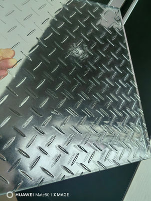 Three Layer  Anti -Slip Floor Laminated Glass Support Customization Of Various Anti-Slip Patterns