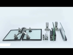 Vetro stratificato cavo con ragno per pareti a tenda