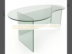 Sottili mobili in vetro migliorate l'aspetto dei vostri mobili senza sforzo e rendete la vostra casa più elegante